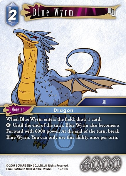 Blue Wyrm (15-118C) [15]