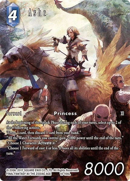 Ashe Full Art Reprint (10-106L) [15]