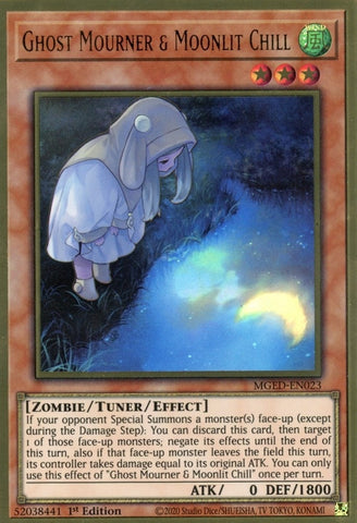 Ghost Mourner and Moonlit Chill Alternate Art (MGED-EN023) [MGED]
