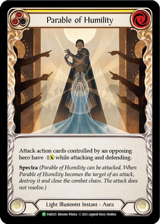 Image for Parable of Humility [Flesh and Blood: Promo Cards]