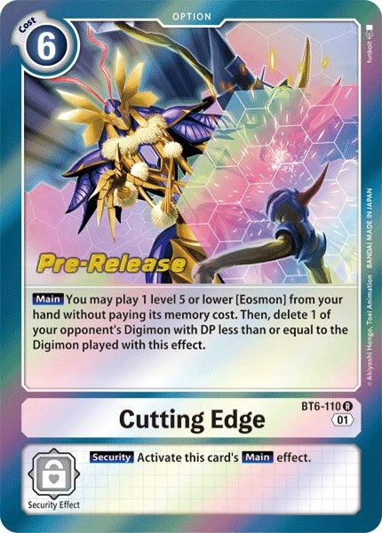 Image for Cutting Edge [Double Diamond Pre-Release Cards]