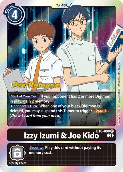 Image for Izzy Izumi & Joe Kido [Double Diamond Pre-Release Cards]
