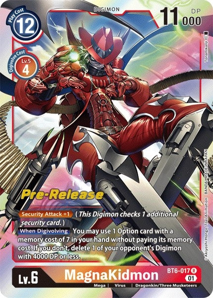 Image for MagnaKidmon [Double Diamond Pre-Release Cards]