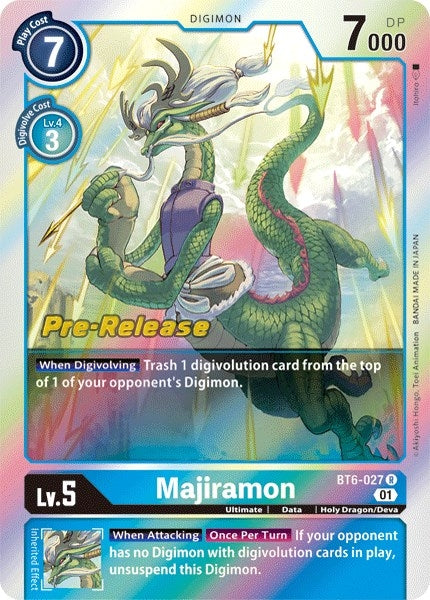 Image for Majiramon [Double Diamond Pre-Release Cards]