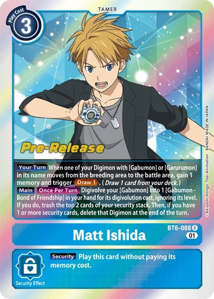 Image for Matt Ishida [Double Diamond Pre-Release Cards]