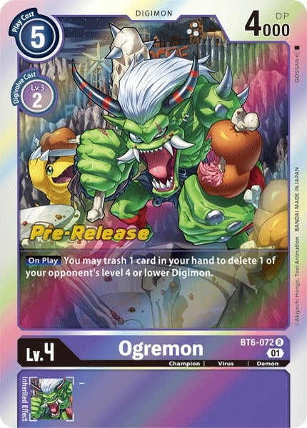 Image for Ogremon [Double Diamond Pre-Release Cards]