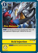 Image for Acid Injection [Double Diamond Pre-Release Cards]