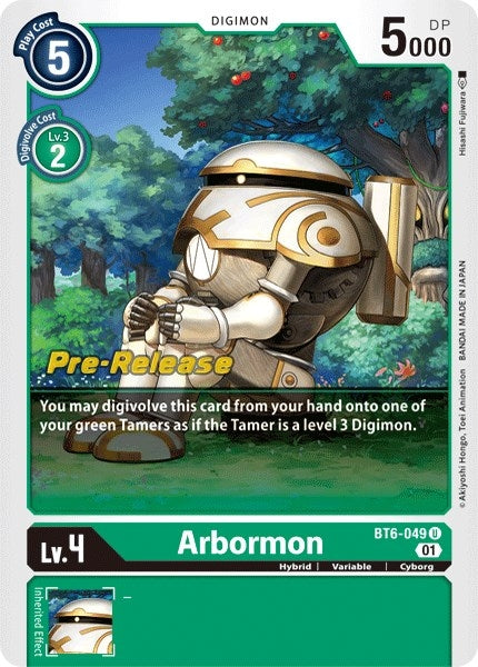 Image for Arbormon [Double Diamond Pre-Release Cards]