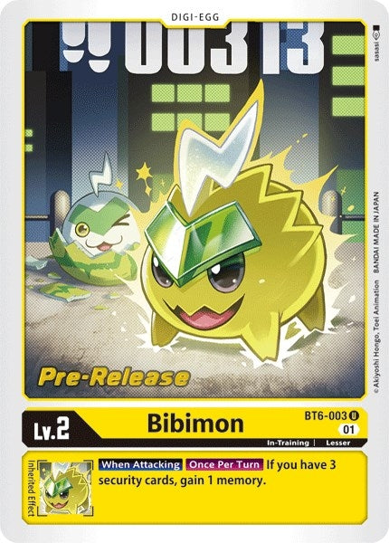 Image for Bibimon [Double Diamond Pre-Release Cards]