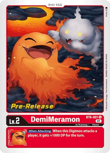 Image for DemiMeramon [Double Diamond Pre-Release Cards]