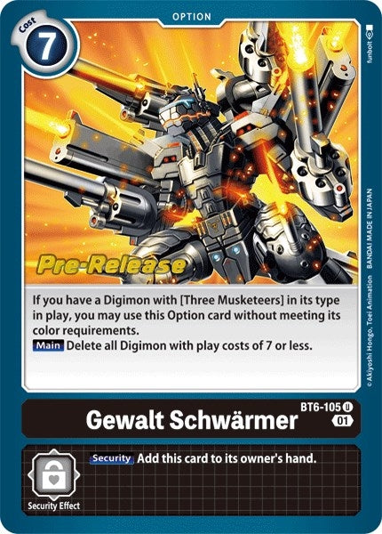 Image for Gewalt Schwarmer [Double Diamond Pre-Release Cards]