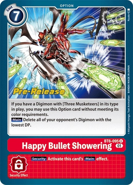 Image for Happy Bullet Showering [Double Diamond Pre-Release Cards]