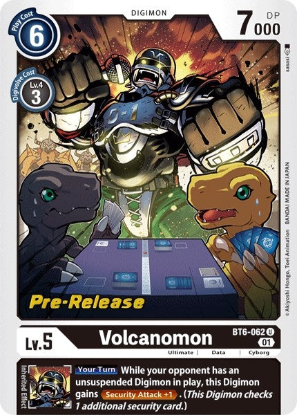 Image for Volcanomon [Double Diamond Pre-Release Cards]