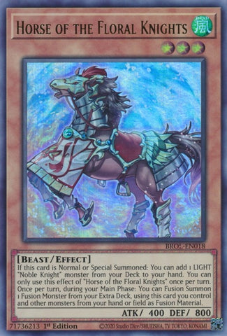 Horse of the Floral Knights (BROL-EN018) [BROL]
