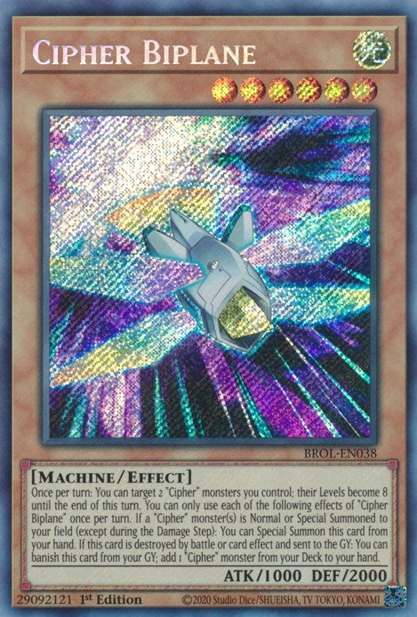 Cipher Biplane (BROL-EN038) [BROL]