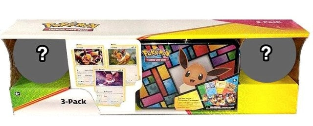 Costco Pokemon Collector 3 Pack Eevee Treasure Chest plus 2 Poke Ball Tins [MCAP]