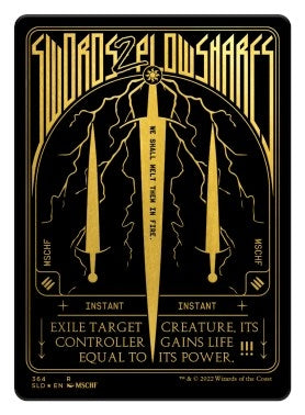 Swords to Plowshares (364) (Foil Etched) [Secret Lair Drop Series]