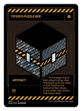 Teferis Puzzle Box Silver Laminate (368) [SLD]