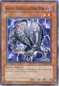 Kahkki Guerilla of Dark World (STON-EN018)