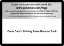 Code Card Shining Fates Booster Pack [SHF]