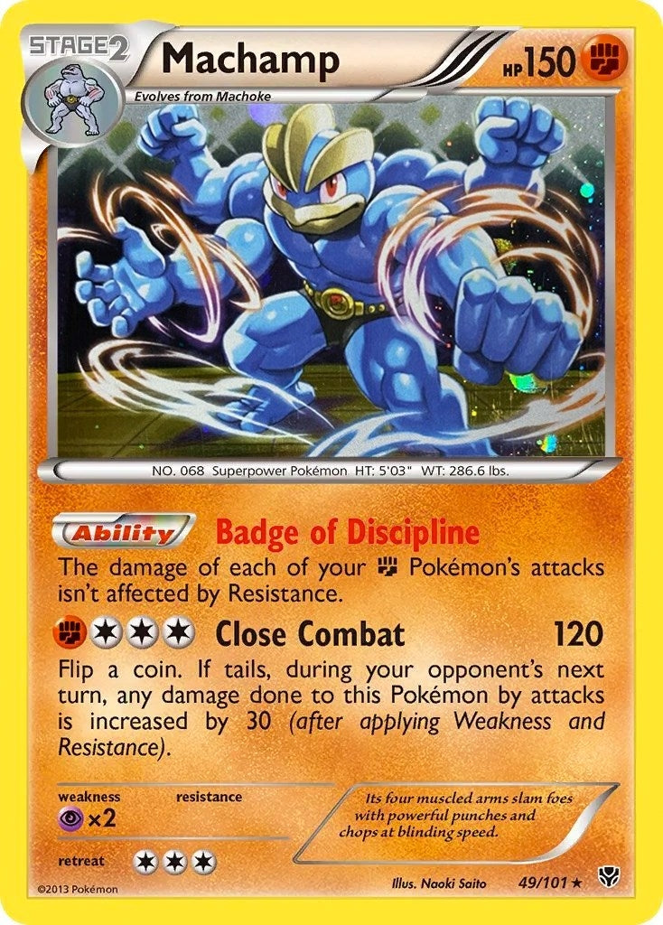 Machamp 49 101 Cosmos Holo (049/101) [BLE]
