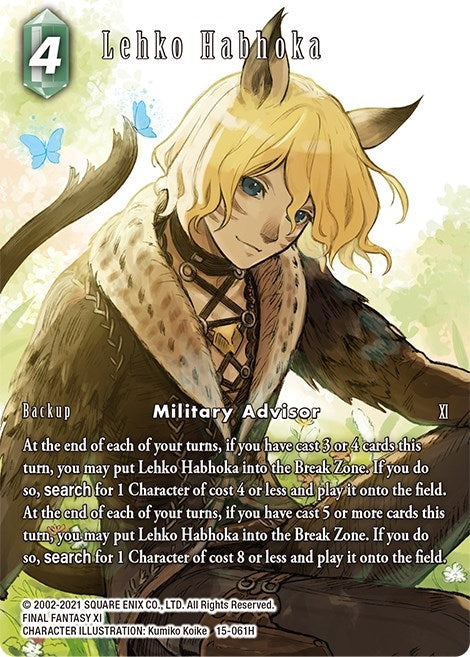 Lehko Habhoka Full Art (15-061H) [15]