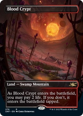 Blood Crypt Borderless (279) [UNF]