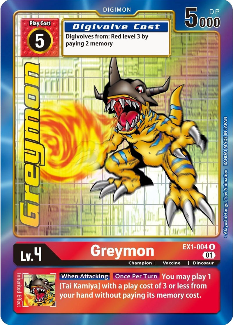 Image for Greymon (Alternate Art) [Classic Collection]