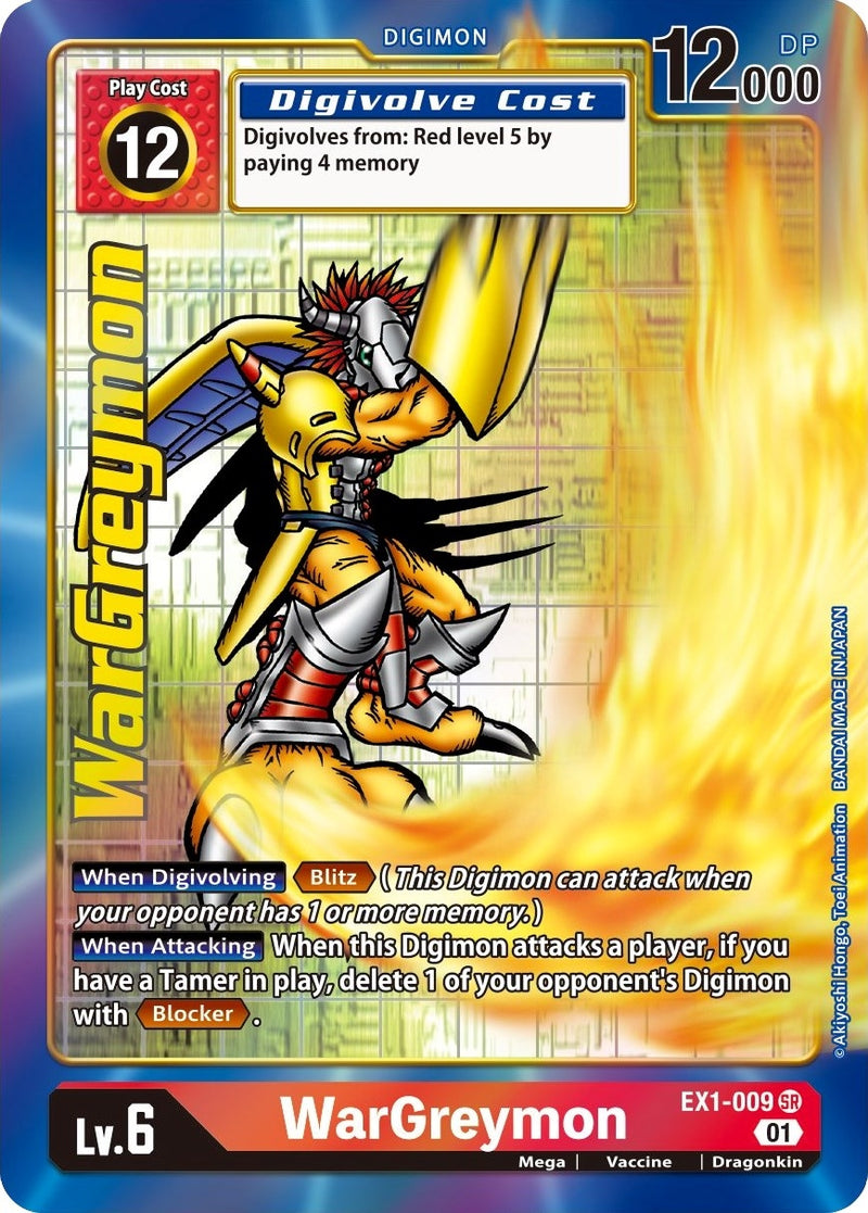 Image for WarGreymon (Alternate Art) [Classic Collection]