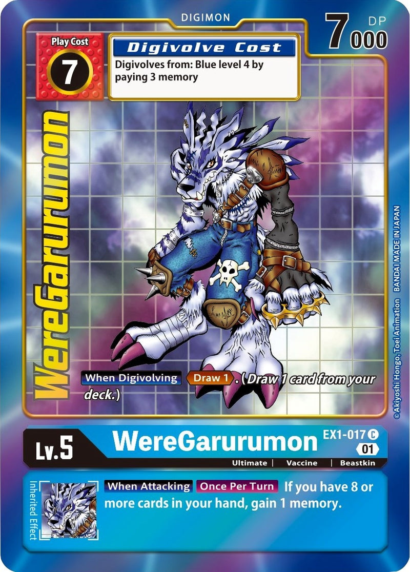 Image for WereGarurumon (Alternate Art) [Classic Collection]