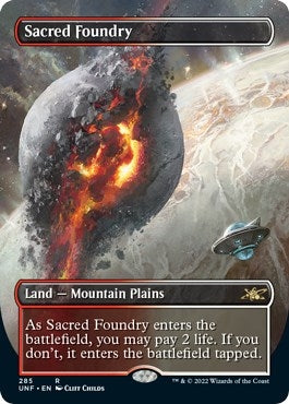 Sacred Foundry Borderless (285) [UNF]