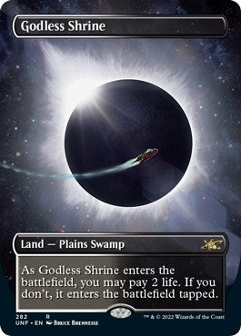 Godless Shrine Borderless (282) [UNF]