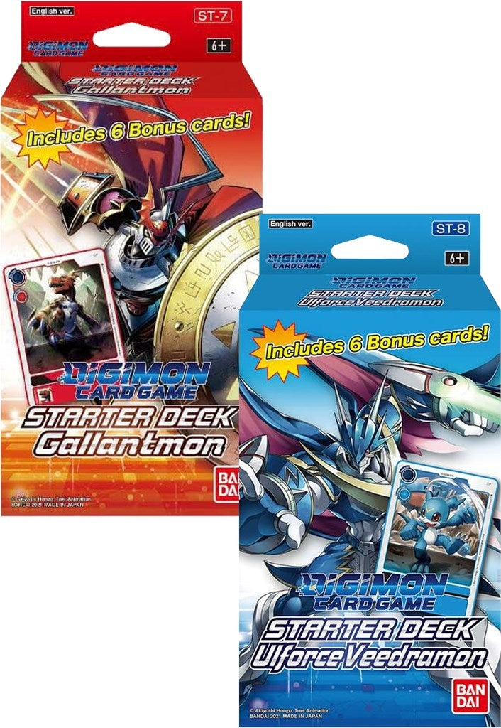 Image for Gallantmon/Ulforce Veedramon Starter Decks [Set of 2] [ST-7]