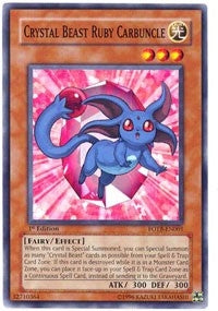 Crystal Beast Ruby Carbuncle (FOTB-EN001) [FOTB]