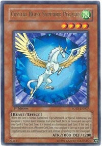 Crystal Beast Sapphire Pegasus (FOTB-EN007) [FOTB]