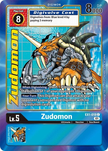 Image for Zudomon (Alternate Art) [Classic Collection]