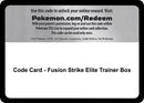 Code Card Fusion Strike Elite Trainer Box [SWSH08]
