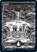 Island Moonlit Land Foil Etched (409) [WPN]