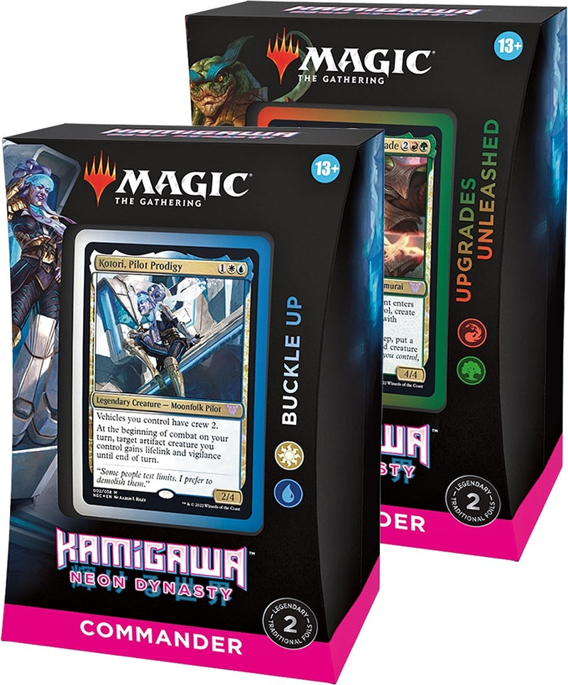 Kamigawa Neon Dynasty Commander Decks Set of 2 [NEC]