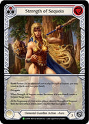 Image for Strength of Sequoia (Red) [Flesh and Blood: Promo Cards]