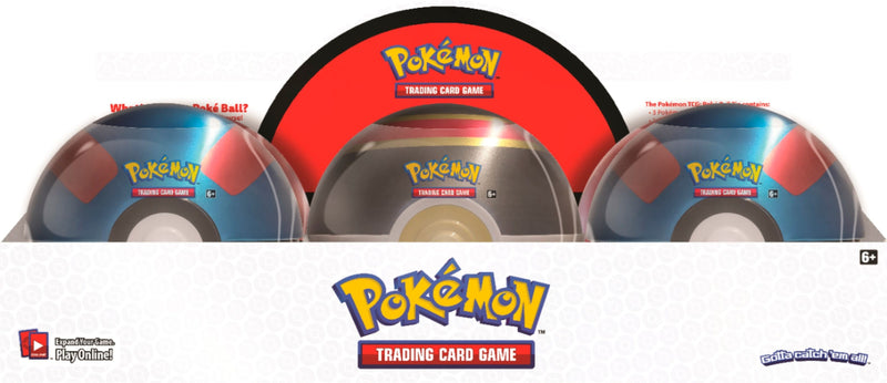 Poke Ball Tin Display Q1 2019 [MCAP]