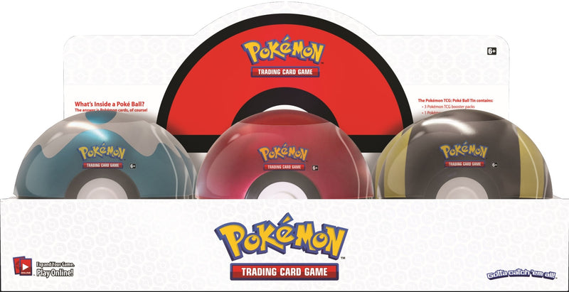 Poke Ball Tin Display Q1 2020 [MCAP]