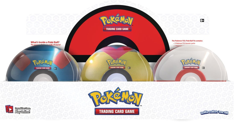Poke Ball Tin Display Q1 2021 [MCAP]