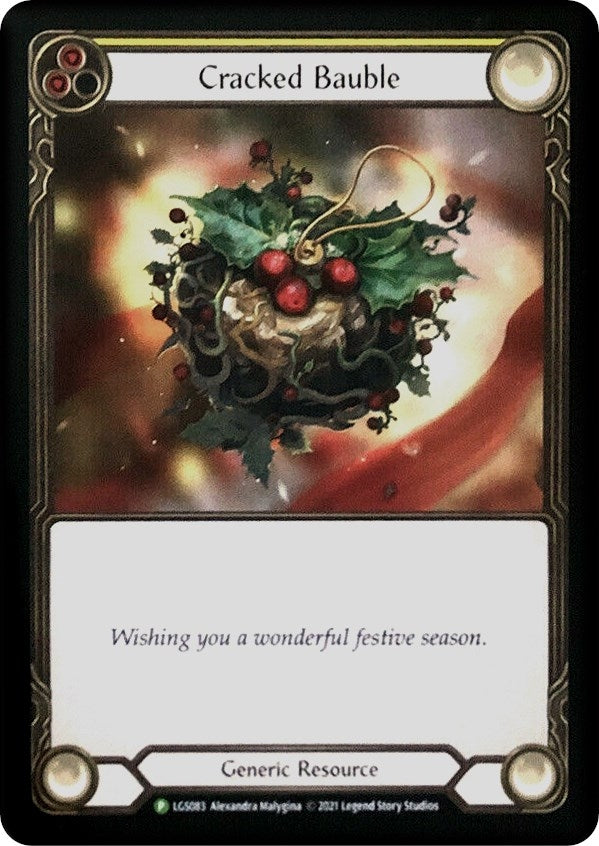 Image for Cracked Bauble (2021 Holiday Promo) [Flesh and Blood: Promo Cards]