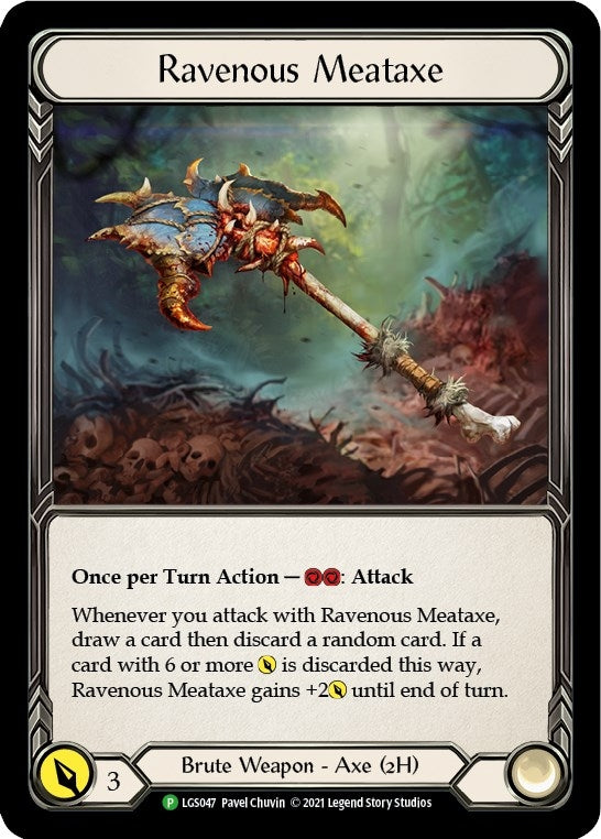 Image for Ravenous Meataxe [Flesh and Blood: Promo Cards]