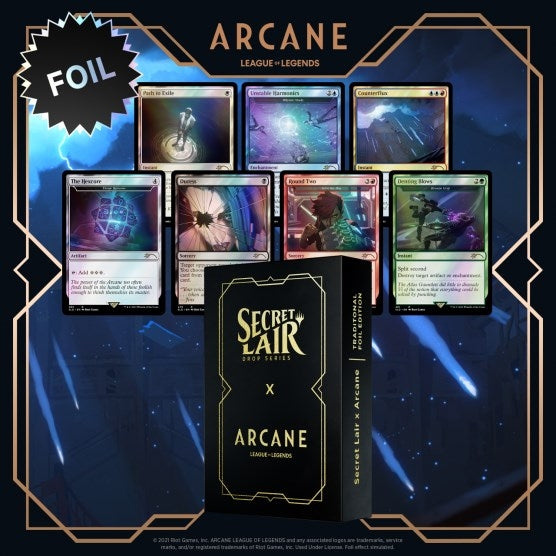 Secret Lair Drop Secret Lair x Arcane Traditional Foil Edition [SLD]
