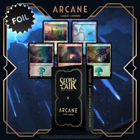 Secret Lair Drop Secret Lair x Arcane Lands Traditional Foil Edition [SLD]