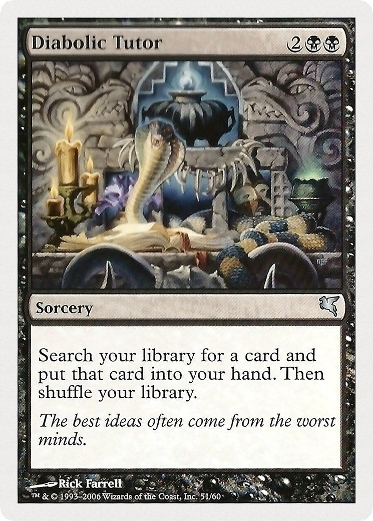 Diabolic Tutor (51) [PSAL]