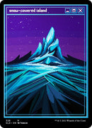 Snow Covered Island PixelSnowLandsjpg Foil Etched (326) [SLD]