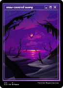 Snow Covered Swamp PixelSnowLandsjpg Foil Etched (327) [SLD]